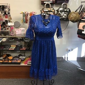 Royal blue dressy dress